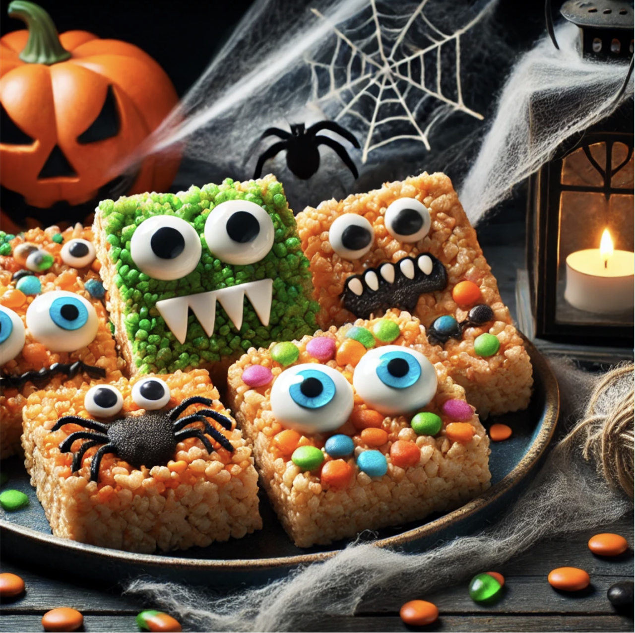  Monster Rice Krispie Treats